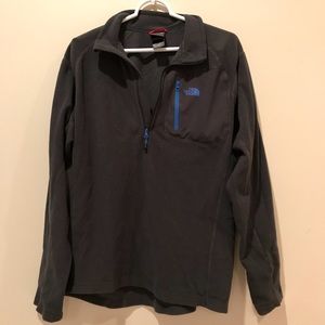 Men’s North Face Quarter Zip Fleece Size Large